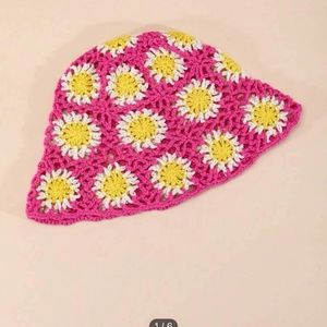 Cute crochet pink Bob